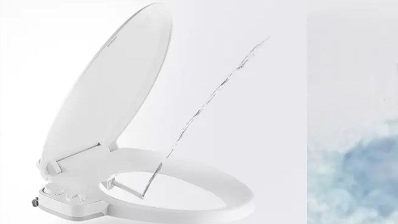Gebrauchsanweisung für das Sineo-Toilettensitz-Bidet – Druckknopfsteuerung