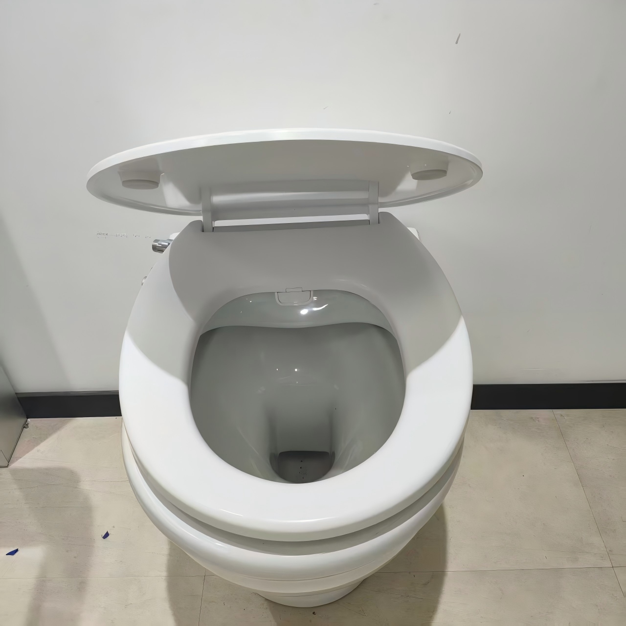 O-Shaped UF Bidet Seat with Dual Nozzle, One-Touch Wash & Dial-Flow, Holds up to 175 kg