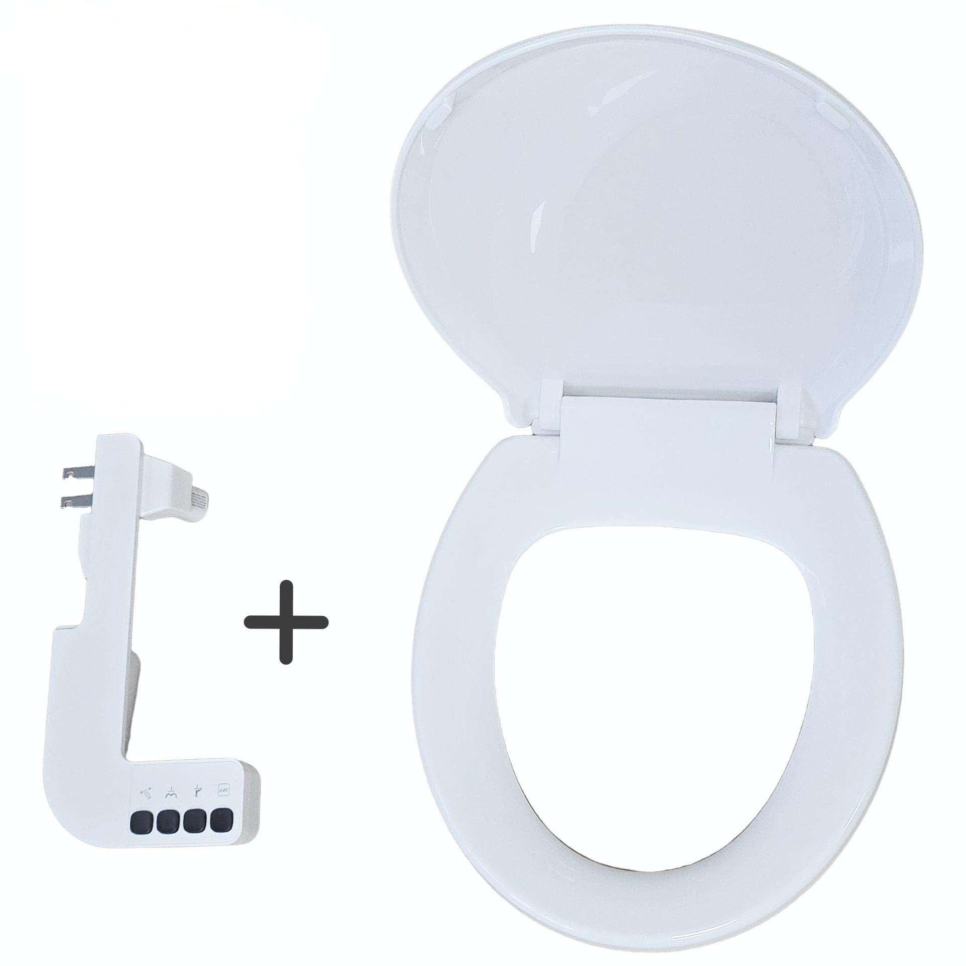 2026 NEW Bidet Combination With O Shape Toilet Seat Non Electric Toilet Seat Cold Water